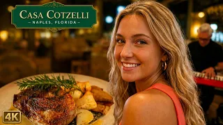 Naples Florida Has World Class Italian Food and Restaurants Casa Cotzelli 4K