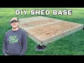 Finally Building A Shed at Our New House