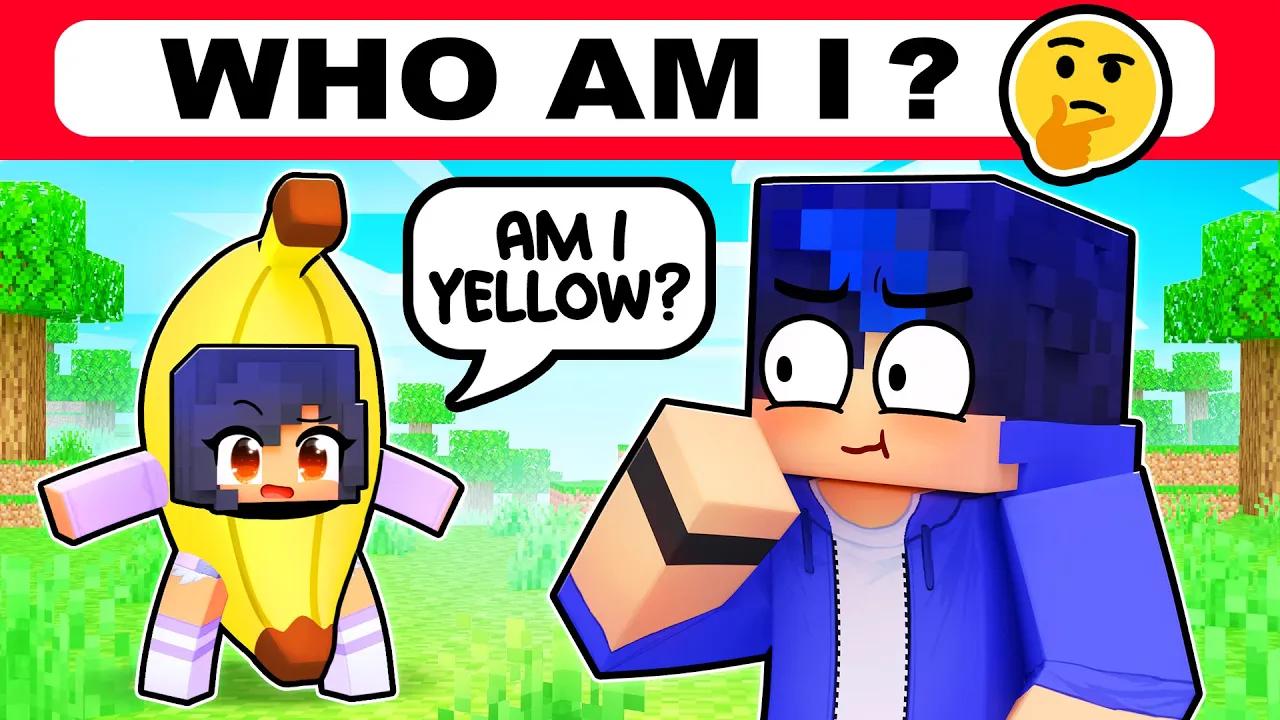 Minecraft but WHO AM I?