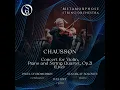 Concerto for Piano, Violin and String Quartet in D Major, Op. 21: No. III, Grave (Live)