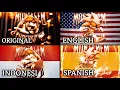 Lagu Montagem Supersonic in Different Language Versions