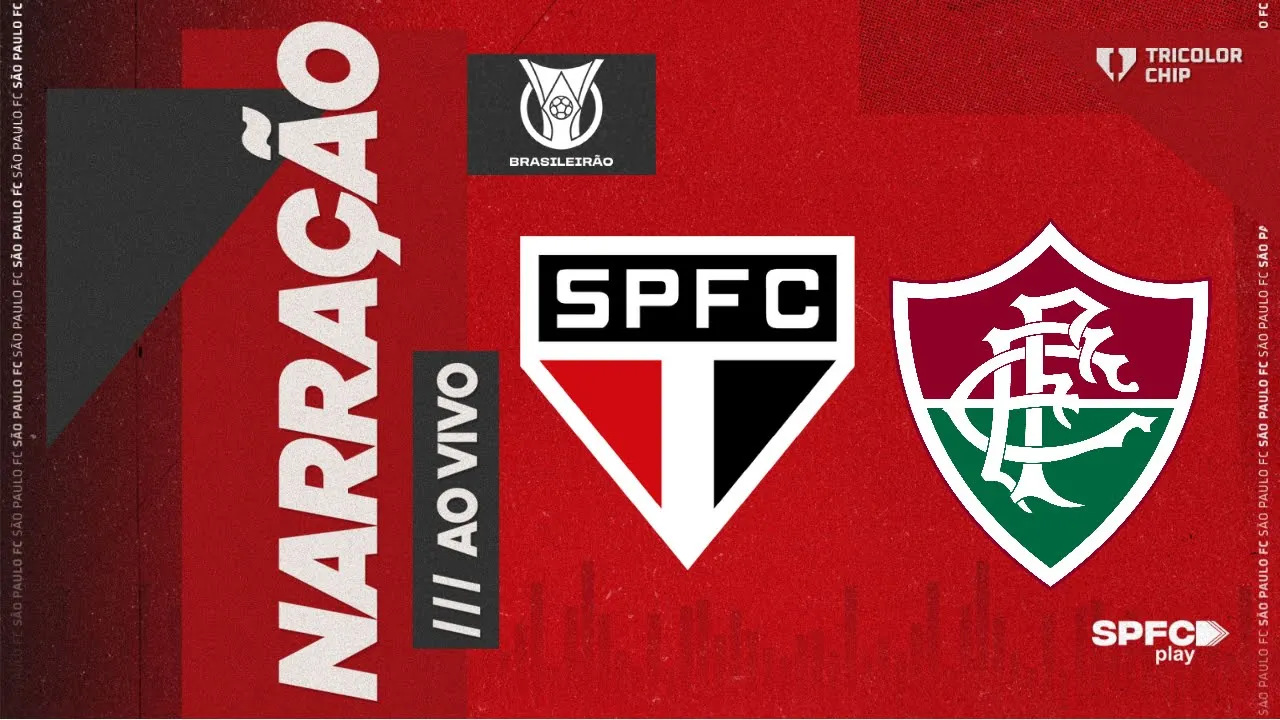 BRASILEIRÃO | SÃO PAULO X FLUMINENSE | SPFC PLAY