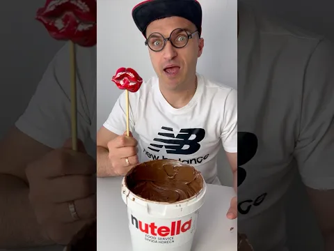 नुटेला के साथ लॉलीपॉप / pirulito com #nutella #chocolate