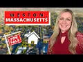 WESTON MA LIVING in SUBURBS of MASSACHUSETTS