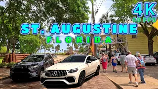 St Augustine Quick Drive Florida USA 4K-U