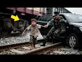 Lagu Anak Kecil Ini Selamatkan Jenderal Yang Hampir di Tabrak Kereta Api Karena Mobilnya Mogok