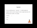 Operators in C language Lecture - 6