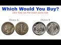 Low Grade 1916-D vs High Grade 1944-P Mercury Dime