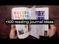 Reading journal ideas MARATHON 100 ideas for your journal