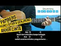 Lagu Kunci Gitar - Akhir Cinta - Panbers ( Tutorial Gitar Mudah )