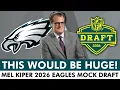 Mel Kiper Eagles Mock Draft With 1st Round Pick Philadelphia Eagles Draft Rumors