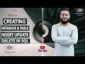 How To Create Database And Table In SQL Insert Update Delete And Truncate In SQL