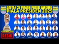 Download Lagu LENGKAP!! INILAH 28 SKUAD RESMI PERSIB BANDUNG PIALA PRESIDEN 2025