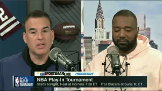 Chris Canty & Evan Cohen predicts the NBA Play-In Tournament: Heat at Hornets, Trail Blazers at Suns