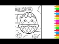 Coloring Squishmallows Bernise The Ice Cream Bebe Blue Bird Squishmallows Coloring Pages