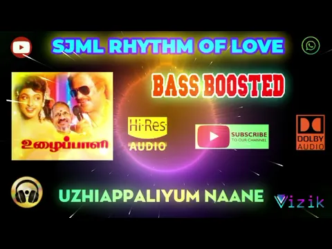 Download MP3 Uzhaippaliyum Naane - Uzhaippali -Ilaiyaraaja - Bass Boosted - Hi Res Audio Song 320 kbps