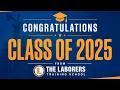 Laborers Training School Class of 2025 Graduation Ceremony