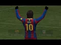 Pes 2011 Barcelona Vs Atletico De Madrid Gameplay PsP