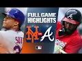 METS vs BRAVES Resumen completo del juego 3 de julio Temporada 2026 de la MLB