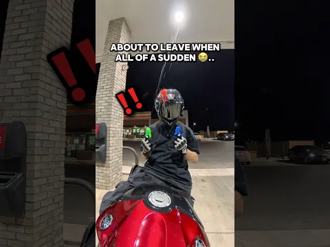 I don’t think he liked how SOAKED i made him #biker #motorcycle