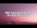 Mallrat, The Chainsmokers - Wish On An Eyelash, Pt. 2 (Lyrics)