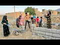 Download Lagu the most exciting day work and effort paid off, starting the walling of the house