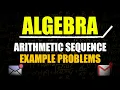 Arithmetic Sequence - Example Problems