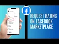 How To Request Rating On Facebook Marketplace Simple