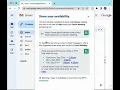 Easy access to scheduling links