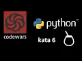 Codewars Python Kata 6 Take a Ten Minutes Walk