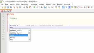 Php Tutorial in Hindi Part-20 String Function Part-3