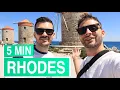 Download Lagu Rhodes in 5 minutes ☀️🚣 Best Beaches, Sights \u0026 Hidden Gems | Greece