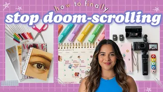 How to Stop Doomscrolling Without Deleting Social Media FINALLY