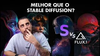 Guia completo: A melhor IA para geração de imagens? Flux.1 x Stable Diffusion