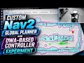 04 - Custom Nav2 Global Planner and DWA-Based Controller Experiment ROS 2 Mobile Robot