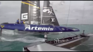 Artemis Racing America’s Cup mark rounding protest