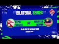 Download Lagu BILATERAL SERIES MALAYSIA WOMEN VS NEPAL WOMEN T20I 2025 | MATCH 3