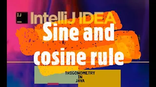 Trigonometry in Java-1