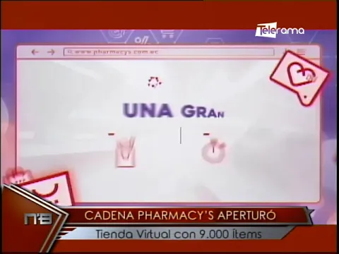 Cadena Pharmacy's aperturó tienda virtual con 9.000 ítems