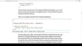 Eloquent JavaScript Read-Along - Functions