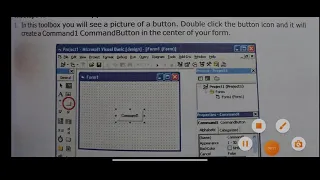 Class 8 Computer Chapter 9 Visual basic 6 lecture 2