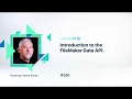 Introduction to the FileMaker Data API ITG 01