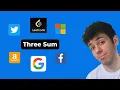 3 Sum Simplified - Google Coding Interview Question