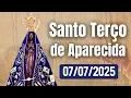 Download Lagu TERÇO DE APARECIDA HOJE - 07/07/2025 | MISTÉRIOS GOZOSOS | SANTO TERÇO DE NOSSA SENHORA APARECIDA