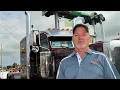 Dave Marti s lighter-weight Cat C13 in a 2018 Peterbilt 389 glider