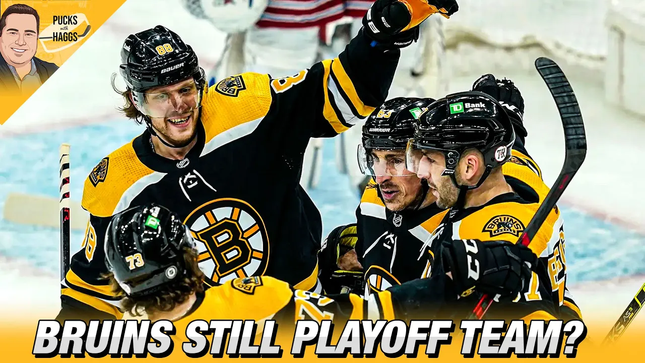 Haggs: Bruins Too Good to NOT Be a Playoff Team Next Season