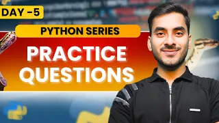 Python Practice Questions Day 5 Python Series