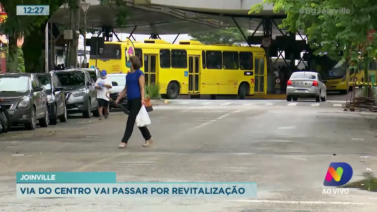 Joinville: Via do centro vai passar por revitalização