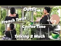 Download Lagu Vlog: French Twist,  Talking 2 much 👧🏻Nicole Touch