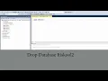 SQL Database Bangla Class 4 Drop Database